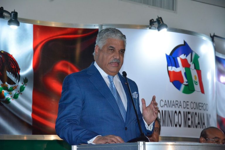 Canciller dominicano busca acuerdo económico parcial con México