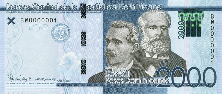 Banco Central anuncia cambios en billetes de RD$2,000, RD$200 y en moneda de RD$25