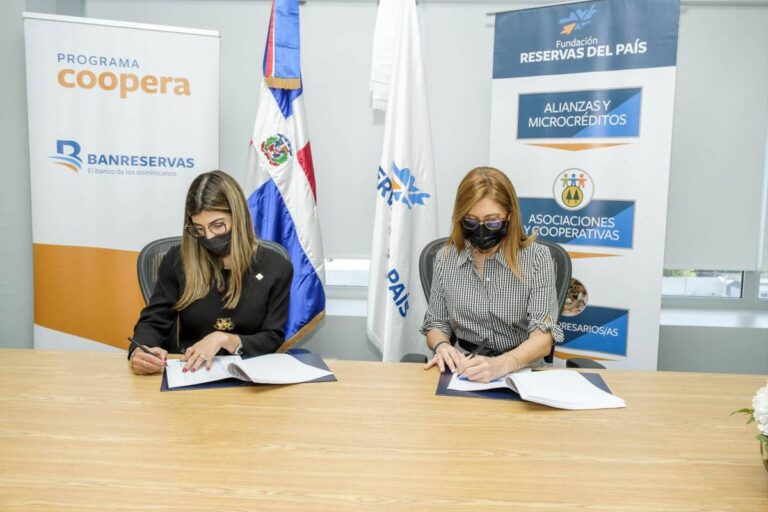 Fundación y Banreservas impulsarán desarrollo cooperativas emergentes