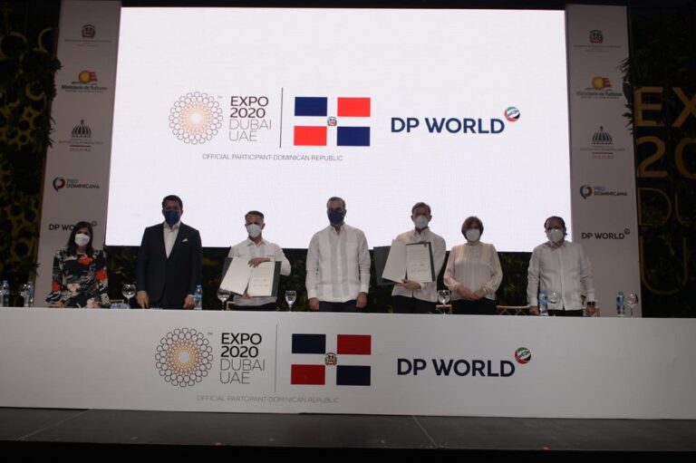 RD anuncia participación en feria Expo Dubai 2020; DP World destinará US$800 mil para el país