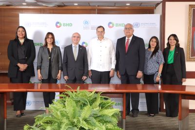 Naciones Unidas valora labor del Banco Hipotecario Dominicano